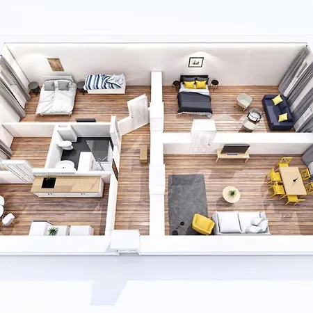 Apartment Bright 2 Bedroom In Convinient Location