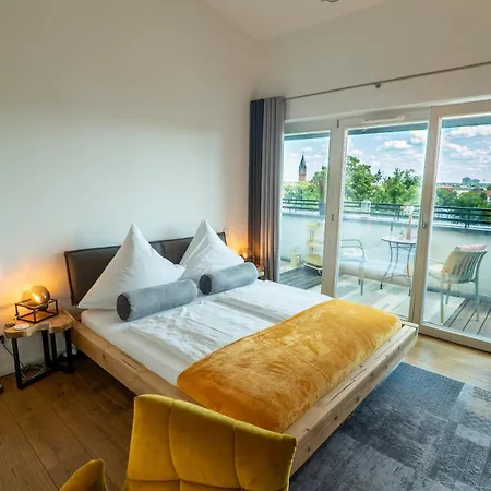Апартаменты Exklusives Berliner 3 Loft Auf 92m² - In Urbaner Historischer Koepenicker Stadtvilla