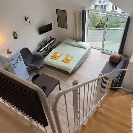 Appartamento Inspiring, Bright Loft - Garage, Wifi, Bicycle Berlino
