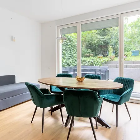 Διαμέρισμα Global Living - Design I I Beamer I Kitchen I Terrace I