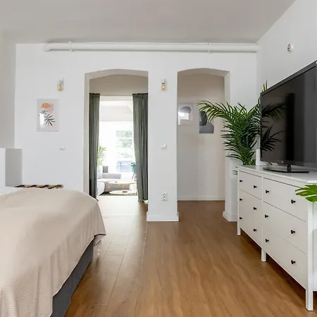 Διαμέρισμα Global Living - Design I I Beamer I Kitchen I Terrace I