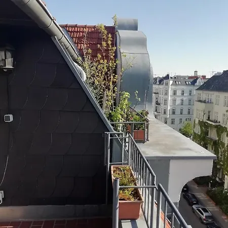 Daire Ansbacher Unterm Dach Penthouse *
