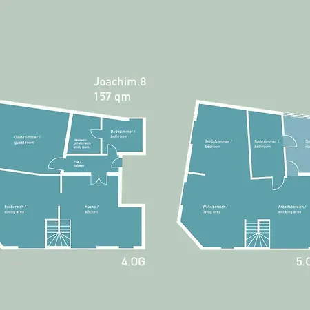 Apartment Joachim.8 Maisonette-apartment Mit 2 Schlafzimmern Im Herzen Von Mitte Berlin