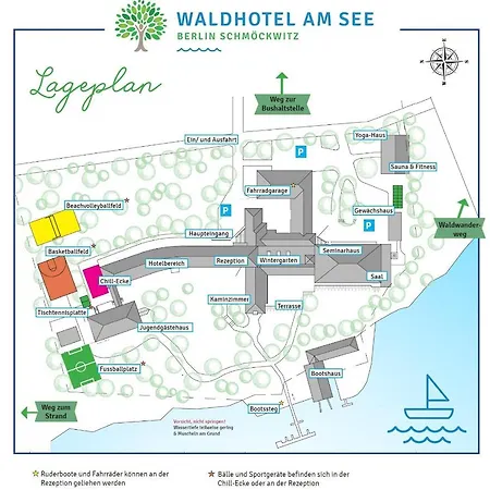 Waldhotel Am See Berlin-Schmoeckwitz Berlin