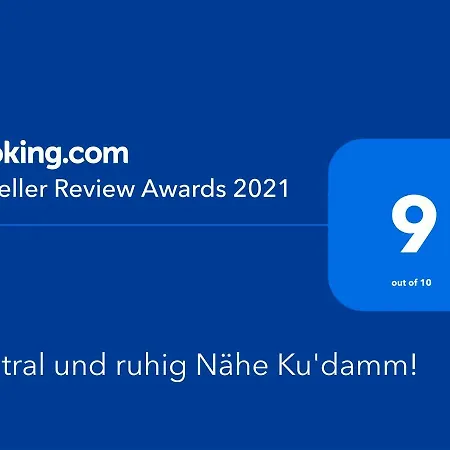 Apartment Zentral Und Ruhig Nahe Ku'damm! *