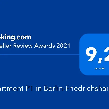 Appartement P1 In Berlin-friedrichshain