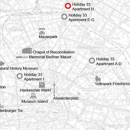 33 H S-bahn Schoenhauser Allee Berlino