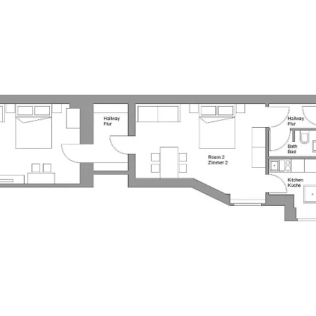 33 H S-bahn Schoenhauser Allee Apartment *