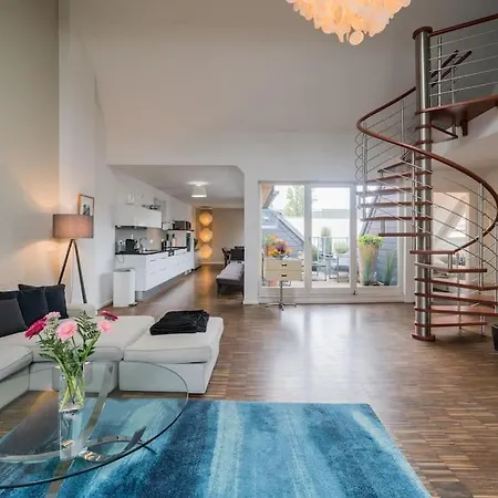 Ruhige Dachwohnung Mit Terrasse Mitte - Spacious Modern Rooftop Loft In Mitte Apartment