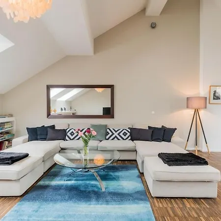 Apartment Ruhige Dachwohnung Mit Terrasse Mitte - Spacious Modern Rooftop Loft In Mitte
