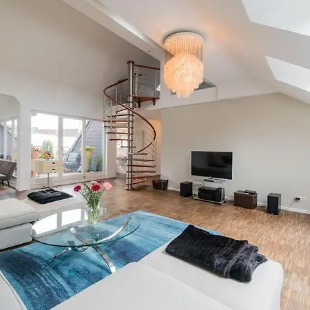 Ruhige Dachwohnung Mit Terrasse Mitte - Spacious Modern Rooftop Loft In Mitte Apartment Berlin