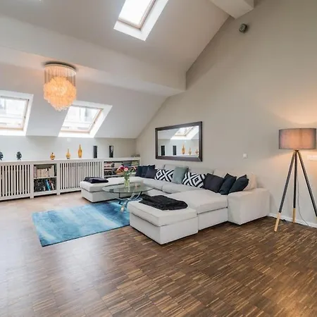 Apartment Ruhige Dachwohnung Mit Terrasse Mitte - Spacious Modern Rooftop Loft In Mitte