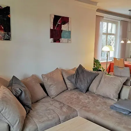 Apartment Town-villa, Apartment, Living With Big Sofa Bed , 2 Bedroom, 1kitchen, 1bathroom, 1 Office, 1 Garden *