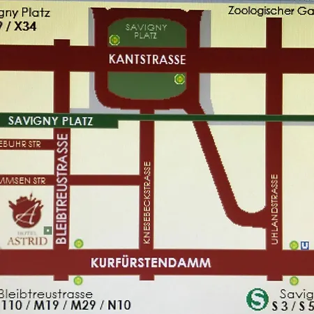 Astrid Am Kurfuerstendamm Hotel 3*
