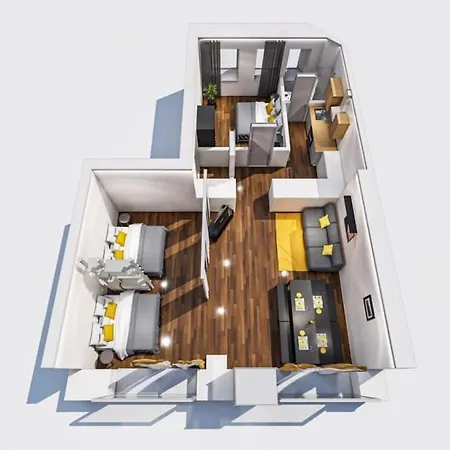 One Bedroom Neukoelln Apartment