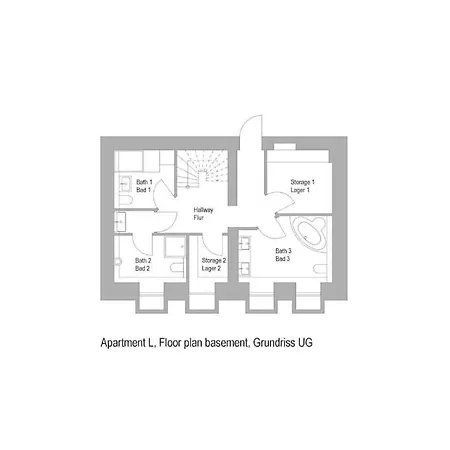 33 L With 8 & 3 Bathrooms Apartment Berlin