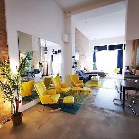 Sc 00 Loft By Rockchair Apartments L Superhost Status L Unique & Style Loft 205 Sqm 2 Floors Tablefootball Tabletennis 3 Bathrooms Boxspringbeds Welcomes You! Apartment *