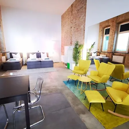Sc 00 Loft By Rockchair Apartments L Superhost Status L Unique & Style Loft 205 Sqm 2 Floors Tablefootball Tabletennis 3 Bathrooms Boxspringbeds Welcomes You! Apartment *