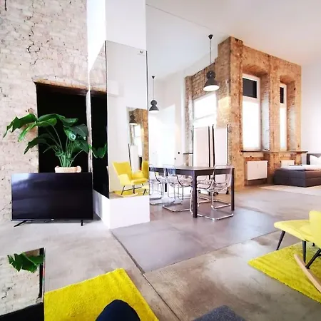 Sc 00 Loft By Rockchair Apartments L Superhost Status L Unique & Style Loft 205 Sqm 2 Floors Tablefootball Tabletennis 3 Bathrooms Boxspringbeds Welcomes You! *