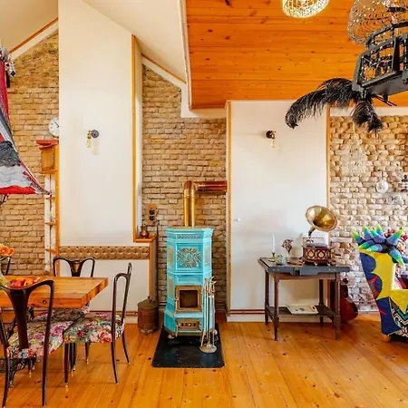 Steampunk Penthouse With Roof Terrace Apartament Berlin