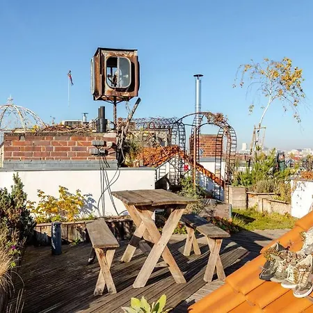 Steampunk Penthouse With Roof Terrace Apartment *