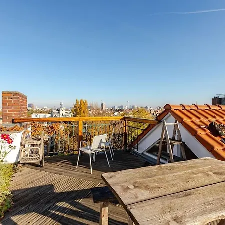 Steampunk Penthouse With Roof Terrace Apartament Berlin