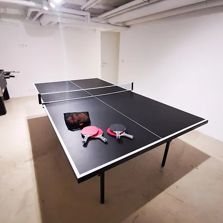 Sc 00 Loft By Rockchair Apartments L Superhost Status L Unique & Style Loft 205 Sqm 2 Floors Tablefootball Tabletennis 3 Bathrooms Boxspringbeds Welcomes You!