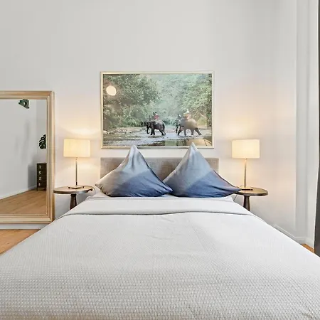 The Weichsel, 3br Up To 6 People In Friedrichshain 아파트