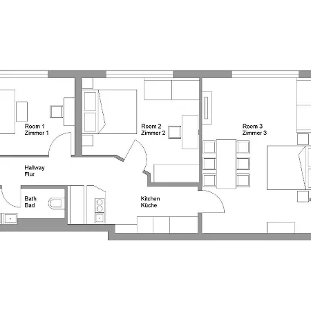 33 Abcd Alexanderplatz Apartment *