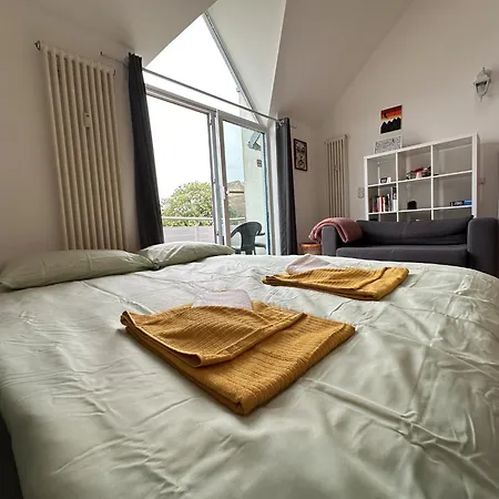 Inspiring, Bright Loft - Garage, Wifi, Bicycle Apartmán Berlín