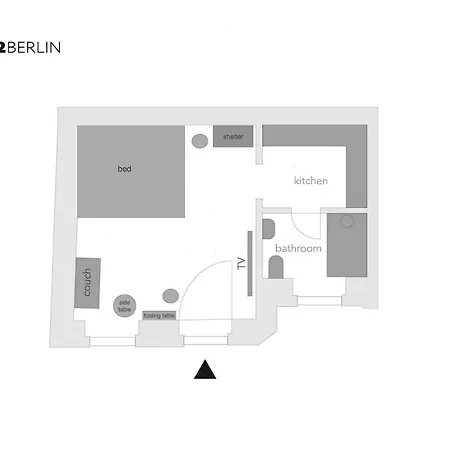 Apartamento J8 Room22 Studioapartment Mitte Mitte *