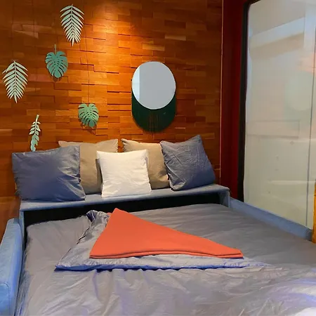 Designer Tiny House With Wraparound Sun Terrace & Garden Lounge 公寓