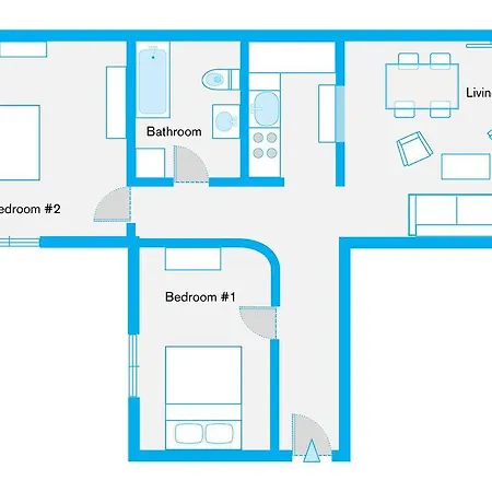 Downtown Apartments Torstr, 4 Unique Units From 1-3 Bedrooms Apartment *