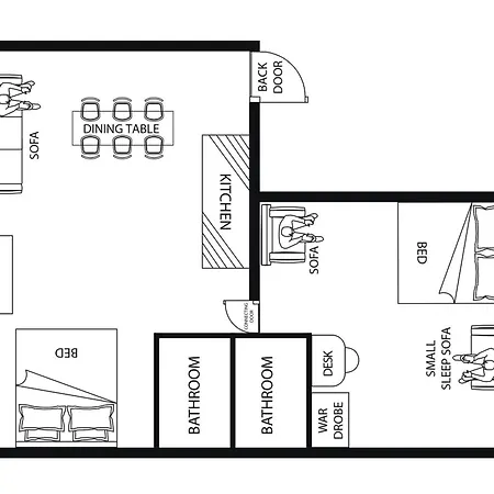 Apartment 2 Bedroom Flat In Trendy Area / Self Check-in Berlin
