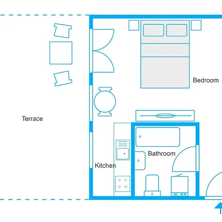 The Malmoeer, 1 Bed With Lovely Terrace Up To 2 Berlin