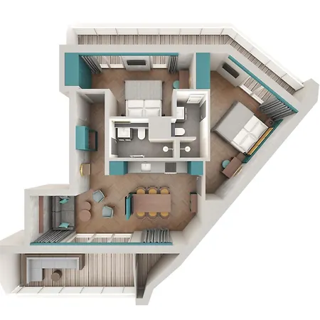 Downtown Mitte-wedding Apart Otel