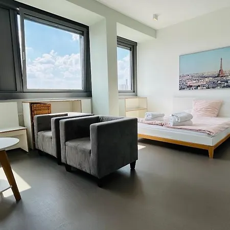 Lejlighed Skyview Studio At Kreuzberg-mitte *