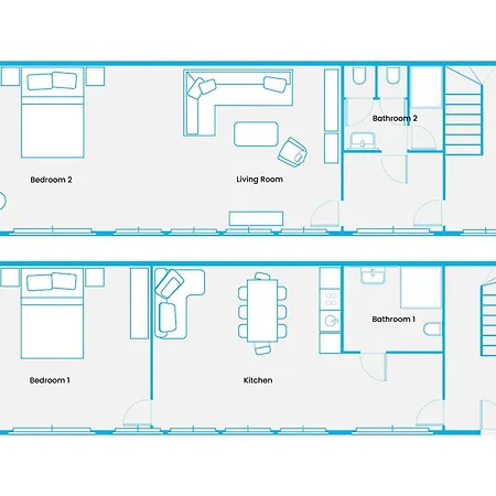 Mitte Loft Group & Family Friendly, 150M2, 2Brs, 2Bathrooms, Living & Dinning Room Up To 8 Sleeps Appartement *