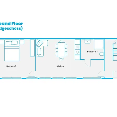 Appartamento Mitte Loft On 2floors, 150 Qaudratmeter, 2brs, 2bathrooms, Living Room, Dinning Up To 8 Ppl *