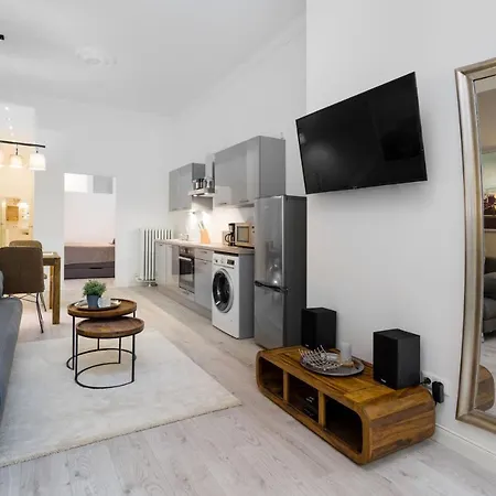 公寓 The Lohmeyerstr Vh Links, 2 Bedroom Up To 6 People 柏林